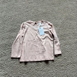 H&M Soft Pink Long Sleeve Tee for Kids